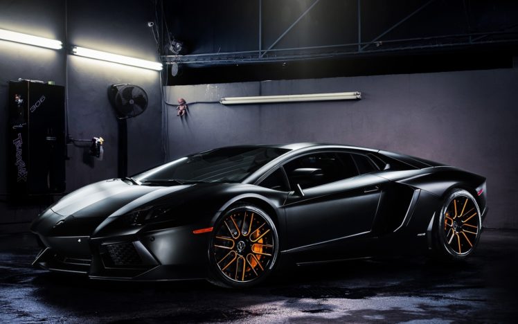 aventador, Black, Lp700 4, Lamborghini, Supercars HD Wallpaper Desktop Background