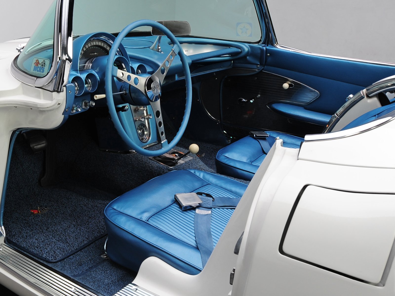 1961, Chevrolet, Corvette, C 1, Muscle, Classic, Supercar Wallpaper