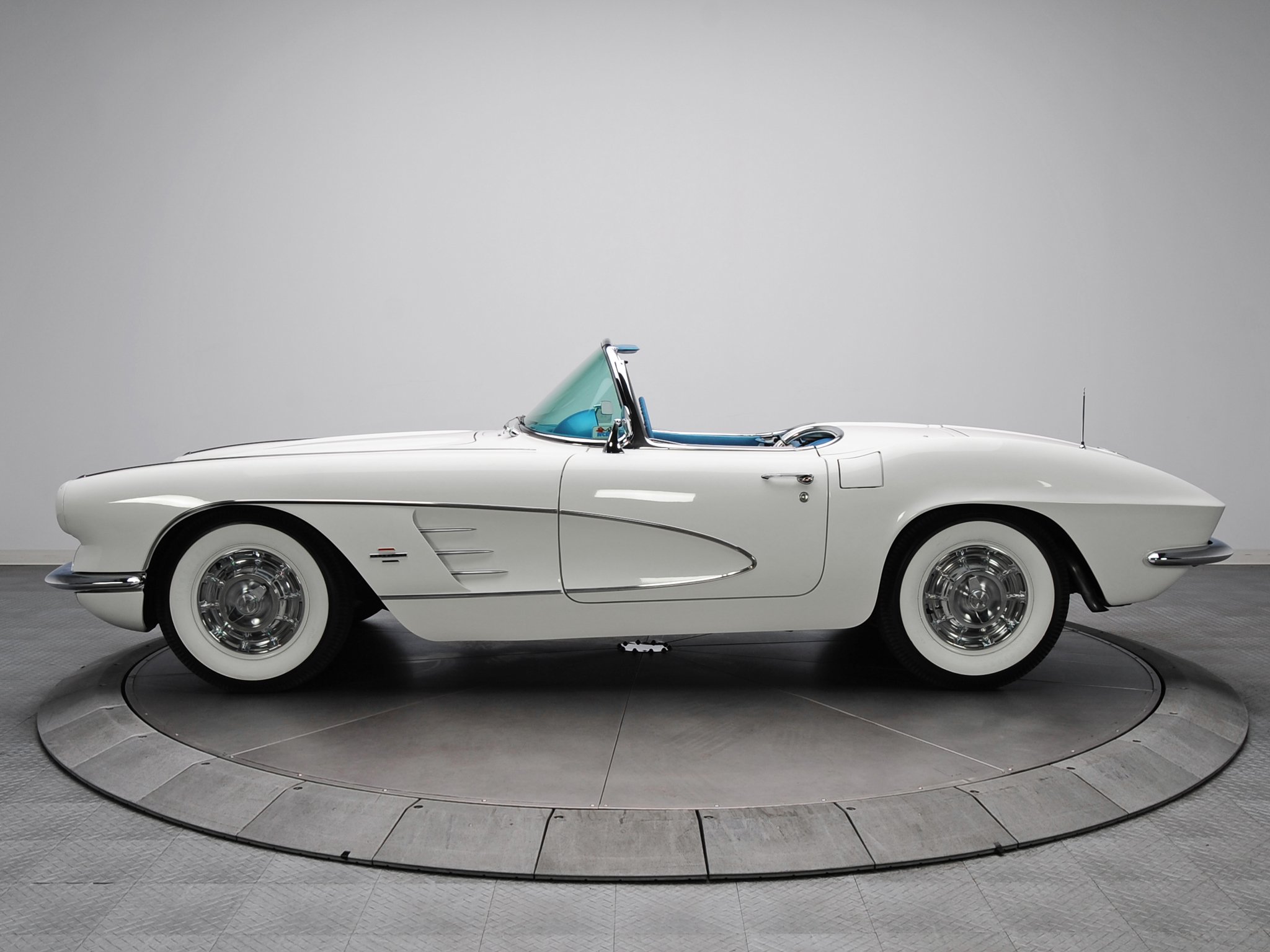 1961, Chevrolet, Corvette, C 1, Muscle, Classic, Supercar Wallpaper