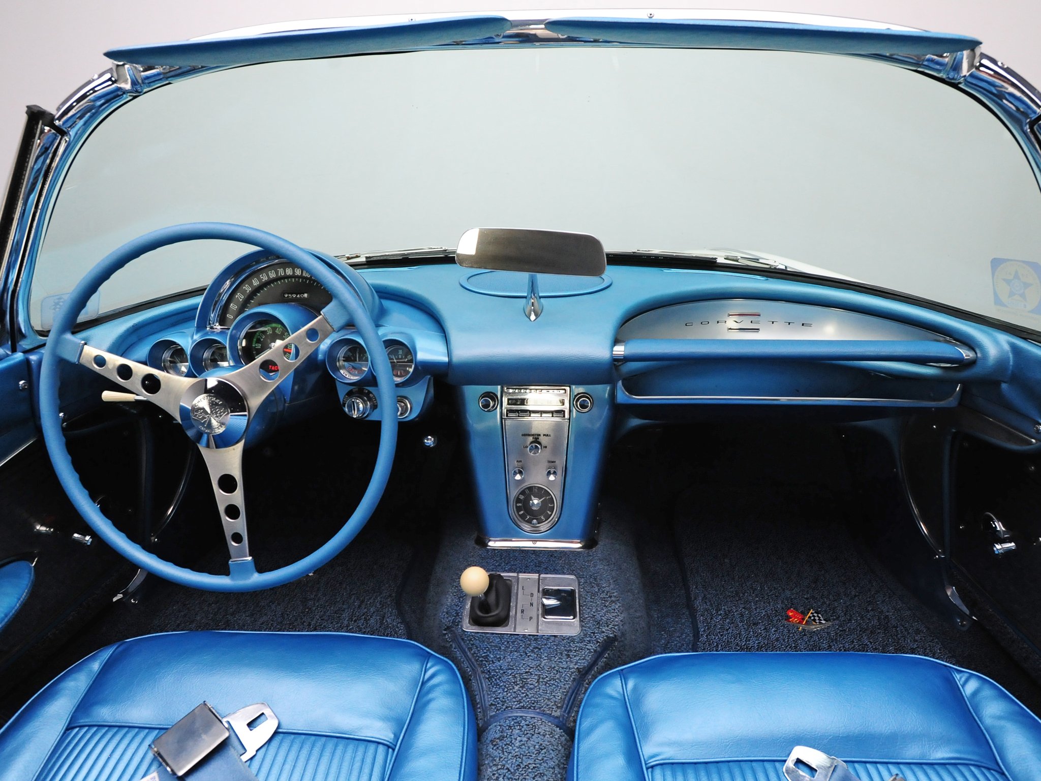 1961, Chevrolet, Corvette, C 1, Muscle, Classic, Supercar Wallpaper