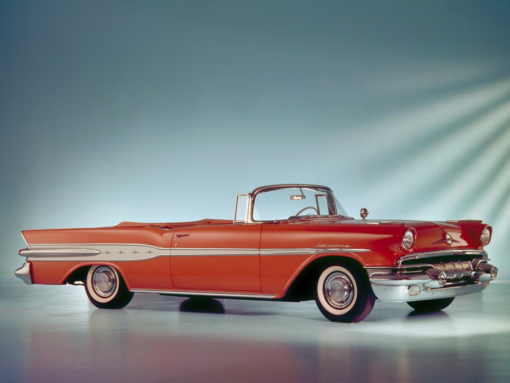 1957, Pontiac, Star, Chief, Convertible, 2867dtx, Retro, Luxury Wallpaper