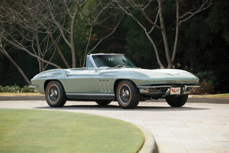 1966, Chevrolet, Corvette, Sting, Ray, 327, Convertible,  c 2 , Muscle, Classic, Supercar, Stingray HD Wallpaper Desktop Background
