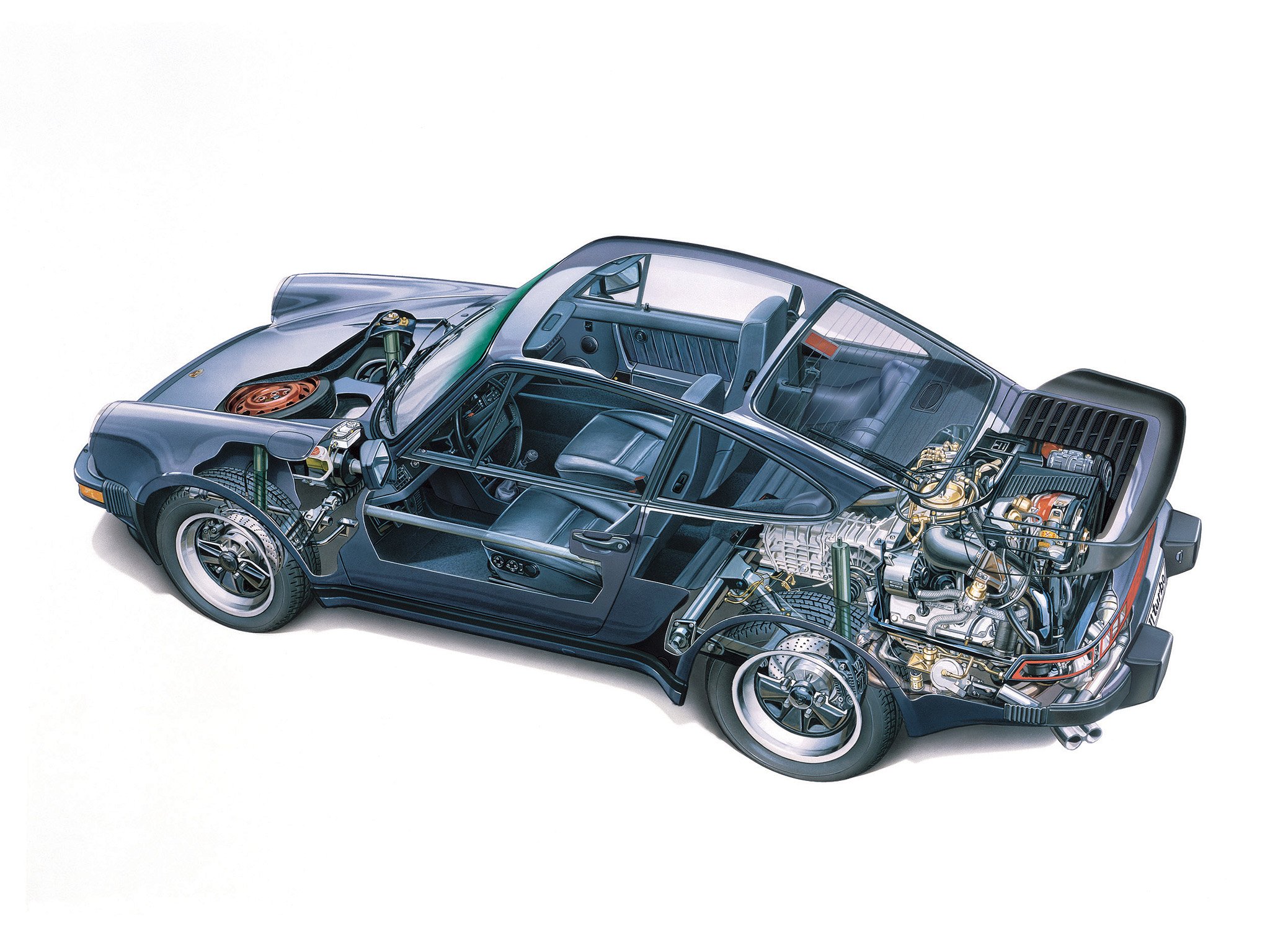 1979, Porsche, 911, Turbo, Coupe, Us spec, 930 Wallpaper