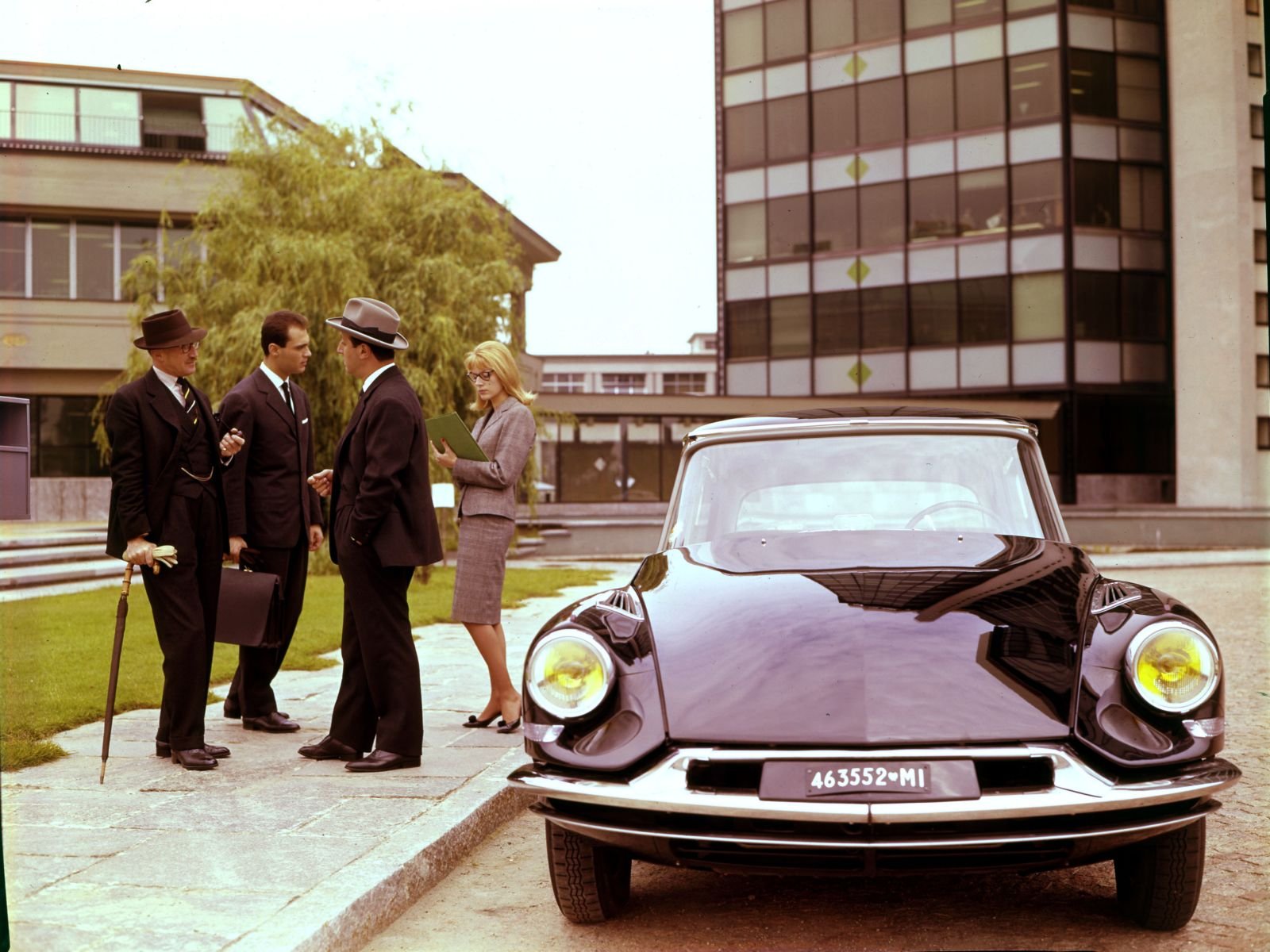 1955 68, Citroen, Ds19, Berline, Retro, Classic, French Wallpaper