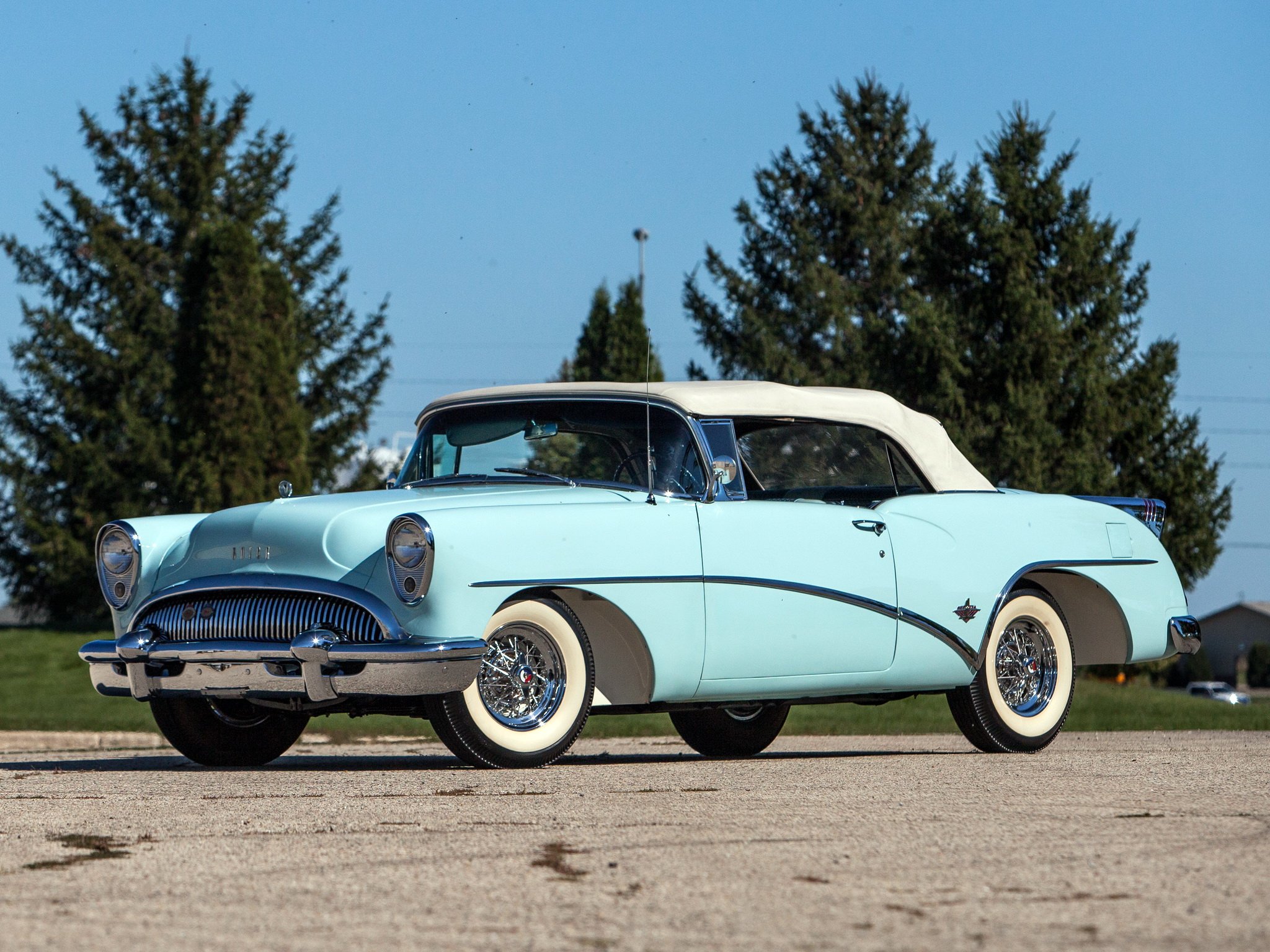 1954, Buick, Skylark, Convertible, 100 4767x, Retro Wallpaper