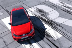 2015, Volkswagen, Golf, R, Touch, Electric