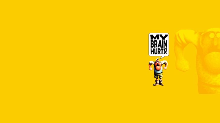 monty, Python, Yellow, Cartoon, Humor, Movies, Text HD Wallpaper Desktop Background