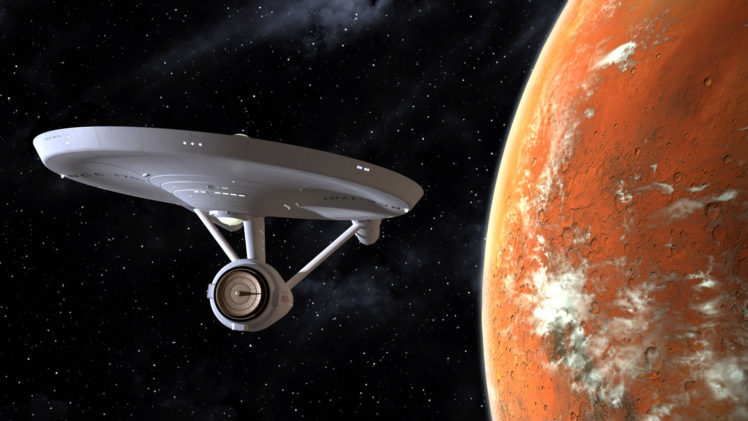 star, Trek, Starship, Enterprise, Spaceship, Planet, Stars, Sci fi, Spacecraft, Flight HD Wallpaper Desktop Background