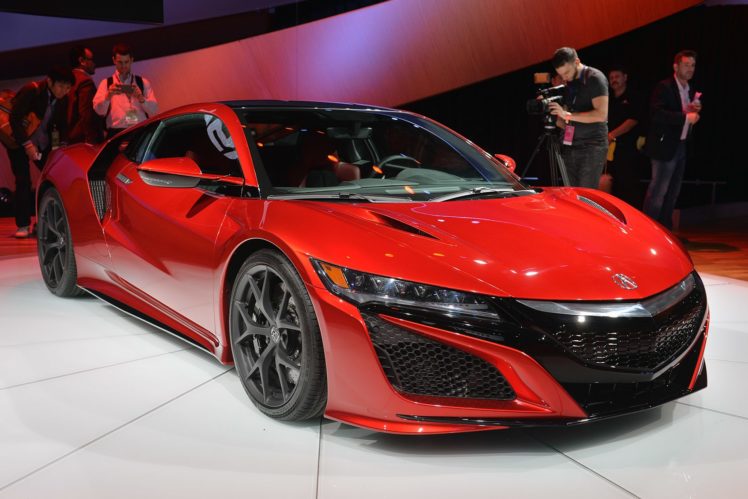 2016, Acura, Cars, Coupe, Nsx, Red, Supercars HD Wallpaper Desktop Background