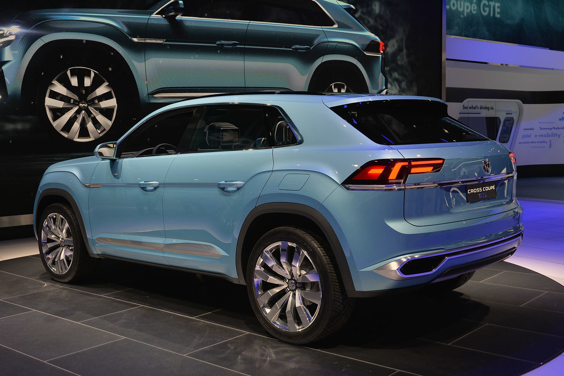 2015, Cars, Concept, Coupe, Cross, Gte, Volkswagen Wallpaper