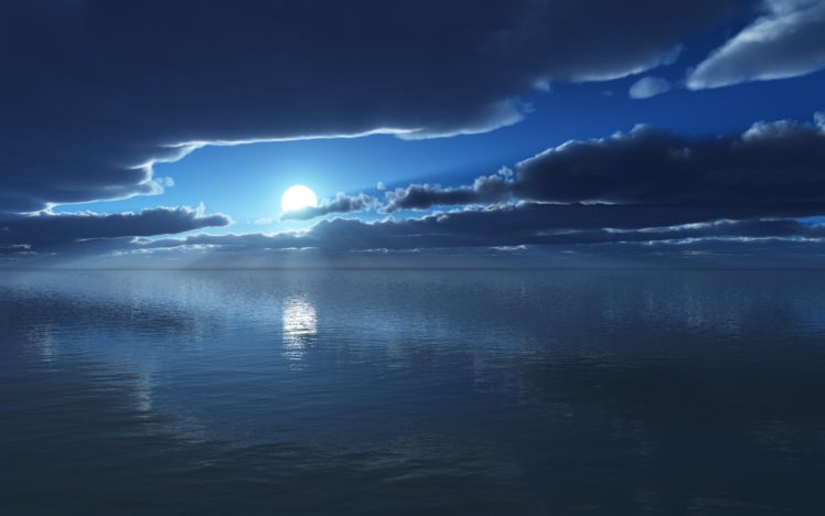 moon, Time, Nature, Sky, Landscape HD Wallpaper Desktop Background
