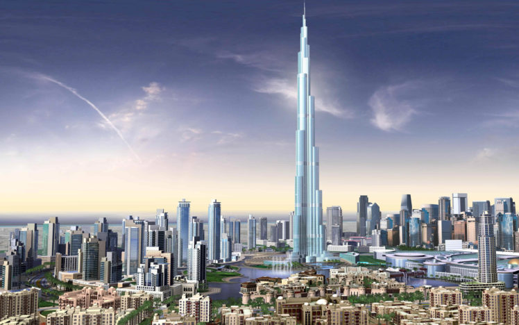 burj, Dubai, Skyscrapers, Uae HD Wallpaper Desktop Background