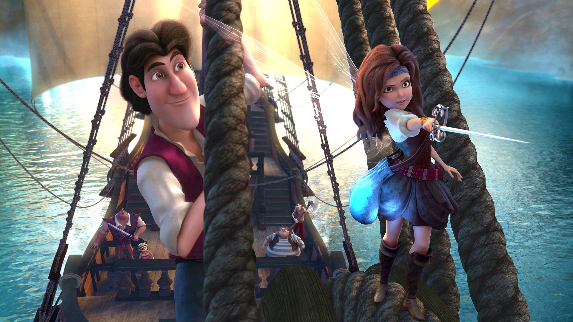pirate, Fairy, Animation, Adventure, Family, Fantasy, Disney, 1piratefairy, Pirates Wallpaper