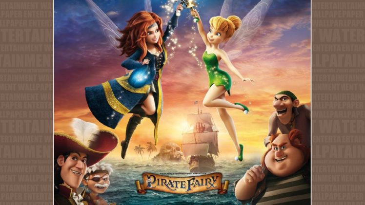 pirate, Fairy, Animation, Adventure, Family, Fantasy, Disney, 1piratefairy, Pirates HD Wallpaper Desktop Background