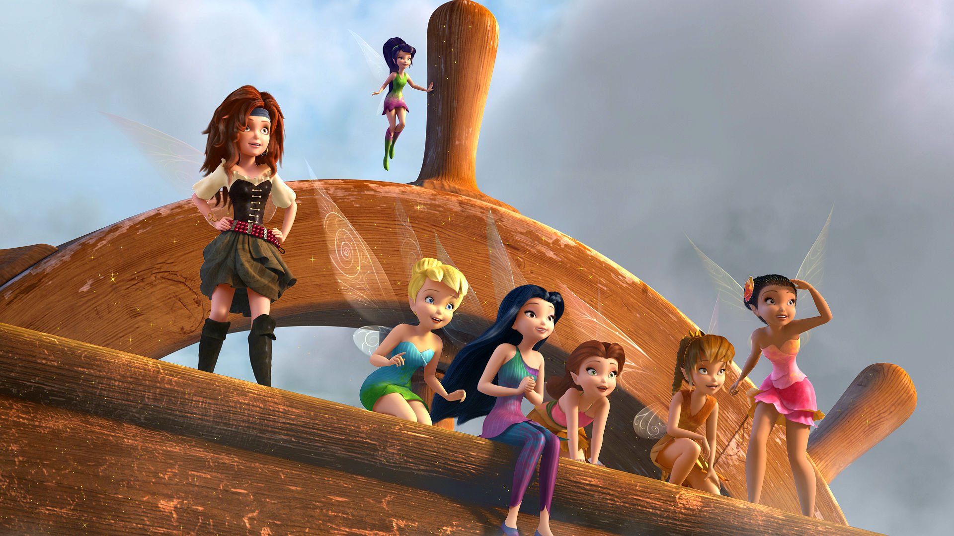 pirate, Fairy, Animation, Adventure, Family, Fantasy, Disney, 1piratefairy, Pirates Wallpaper