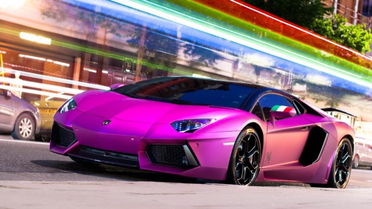 pink, Lamborghini HD Wallpaper Desktop Background