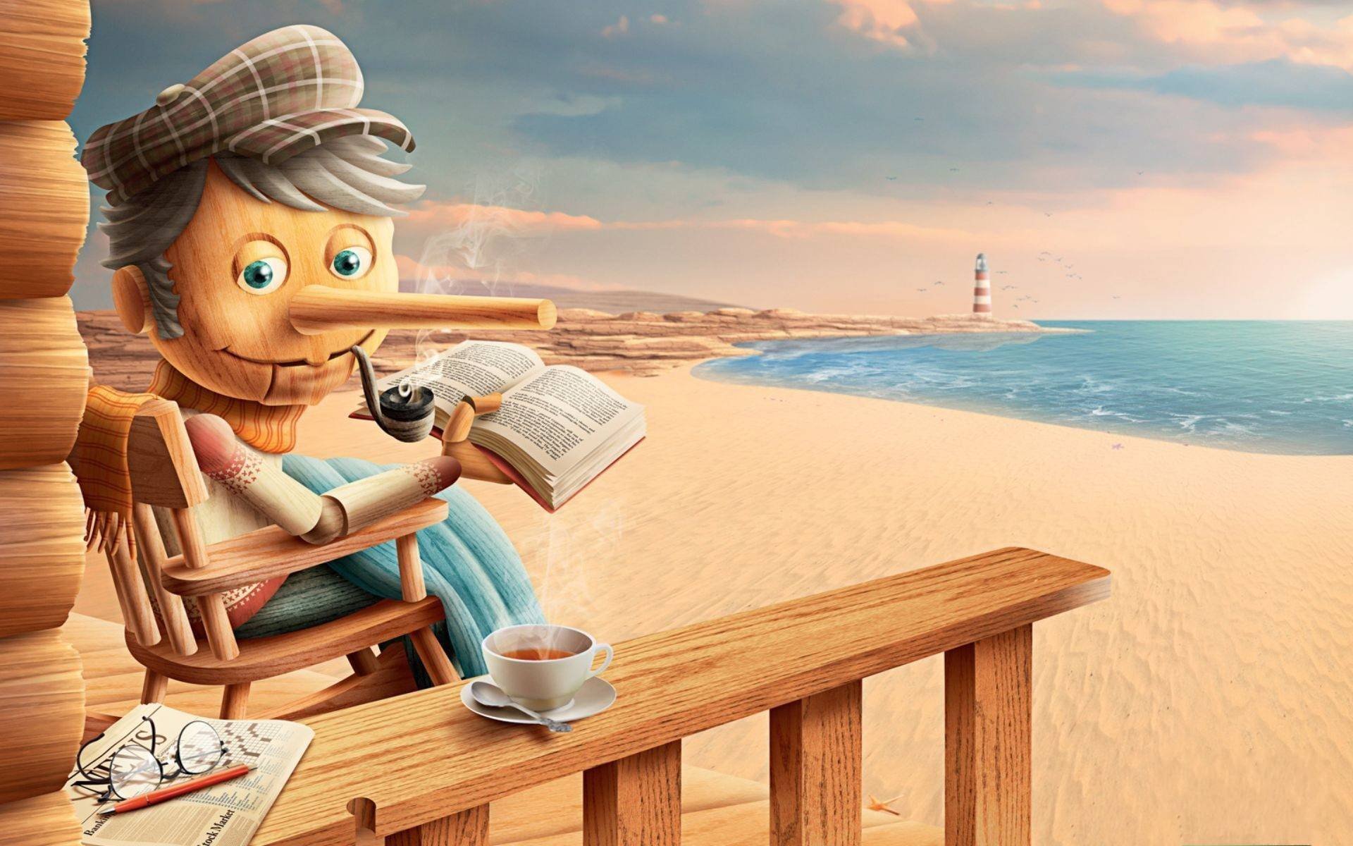 pinocchio, Puppet, Disney, Comedy, Family, Animation, Fantasy, 1pinocchio, Wood, Wooden, Marionette Wallpaper
