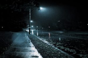 rain, Roads, Night, Street, Lamb