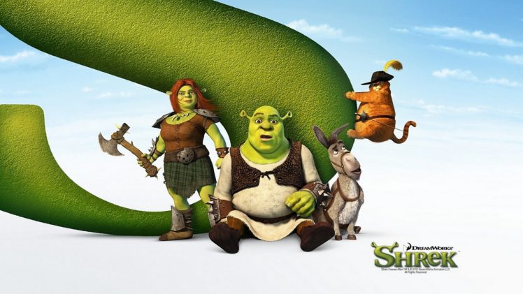 shrek, Animation, Adventure, Comedy, Fantasy, Family, 1shrek, Cartoon HD Wallpaper Desktop Background