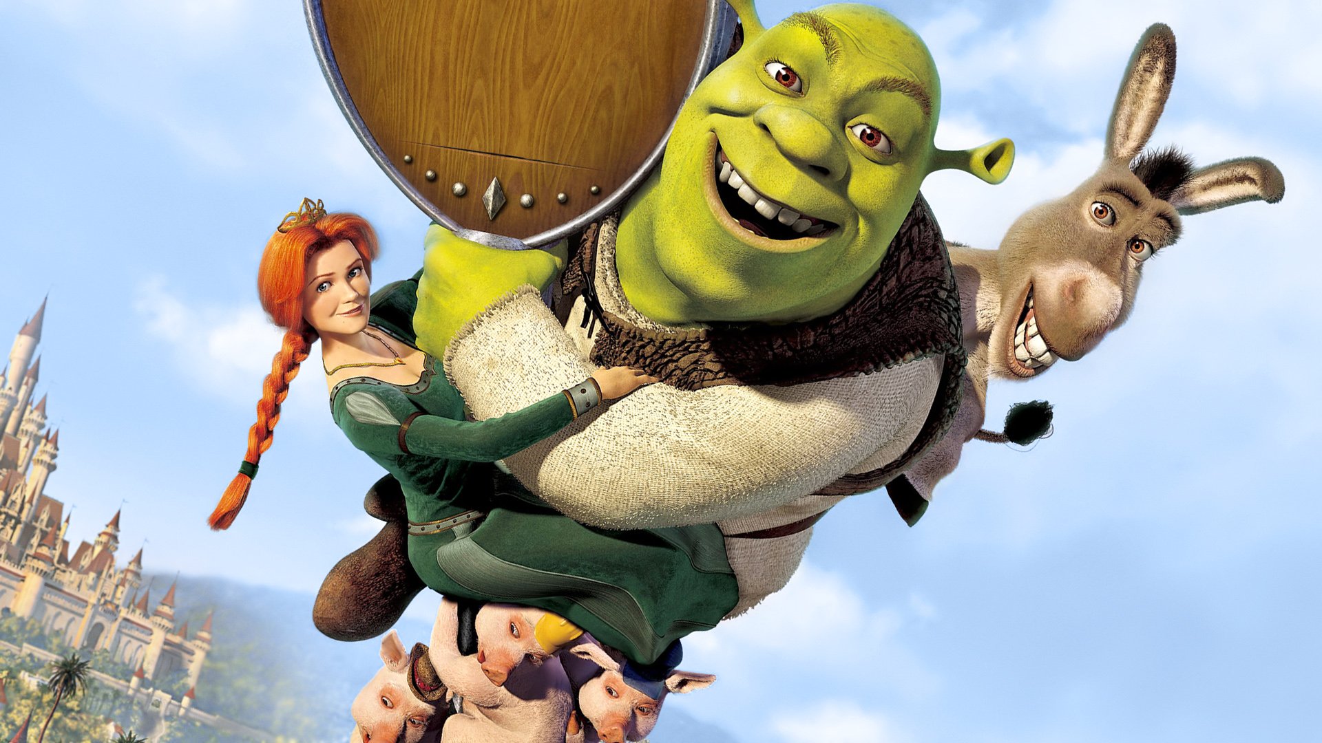 shrek, Animation, Adventure, Comedy, Fantasy, Family, 1shrek, Cartoon Wallpaper