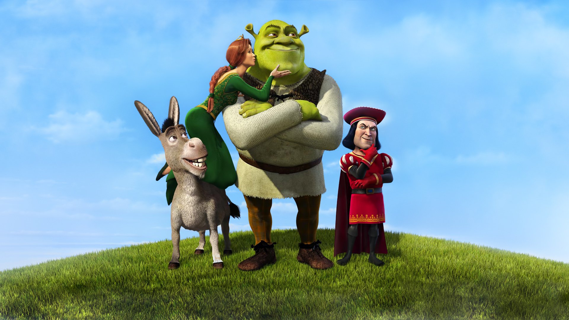 shrek, Animation, Adventure, Comedy, Fantasy, Family, 1shrek, Cartoon Wallpaper