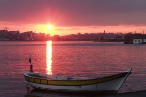 sunset, Turkey, Istanbul, Bosphorus, Reflection, Rivers, Lakes, Cities, Boats
