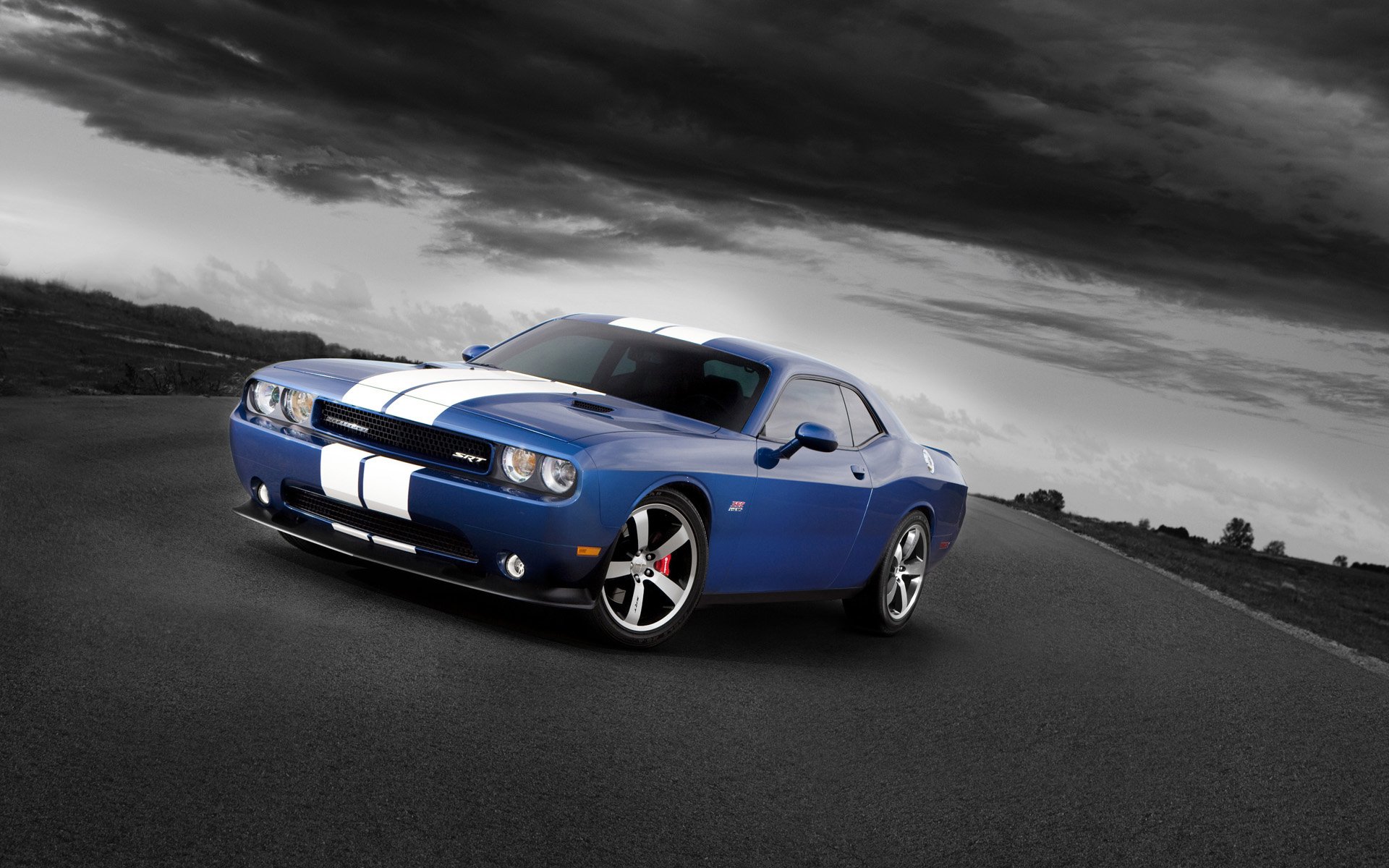 2014, Dodge, Challenger, Srt8 Wallpaper