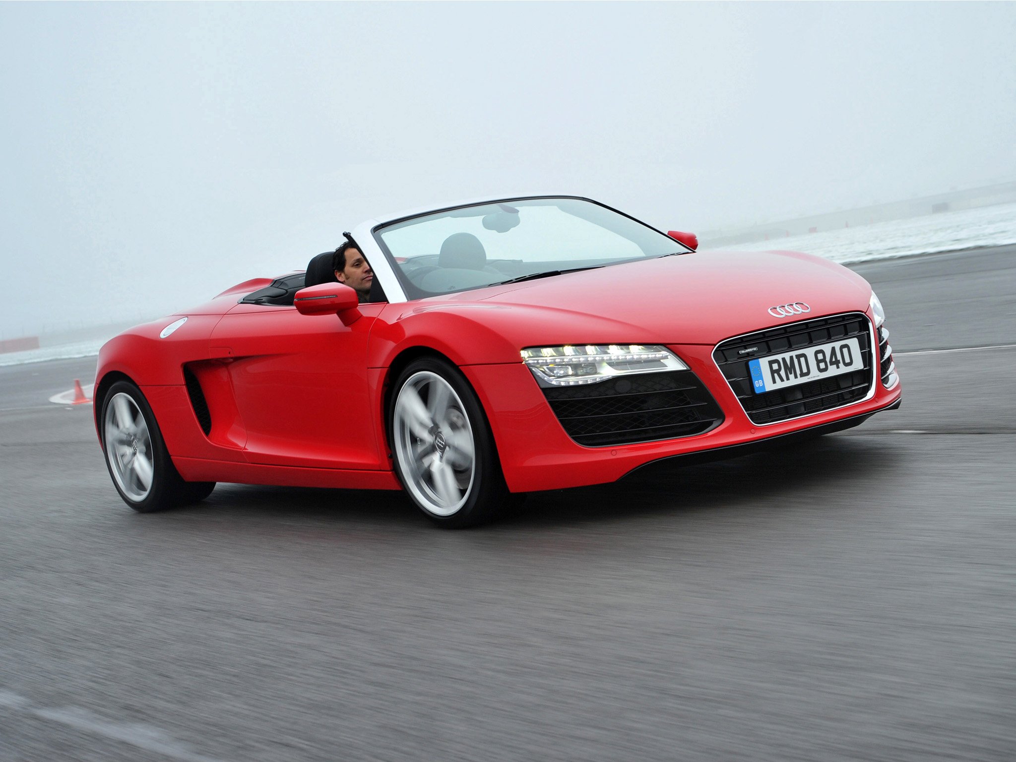 2013, Audi, R 8, Spyder, Uk spec Wallpaper