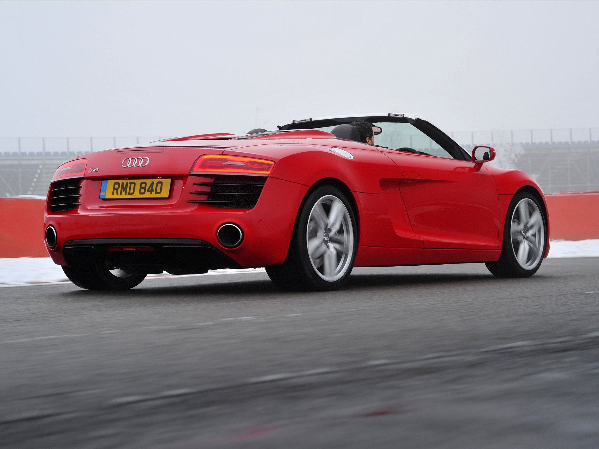 2013, Audi, R 8, Spyder, Uk spec Wallpaper