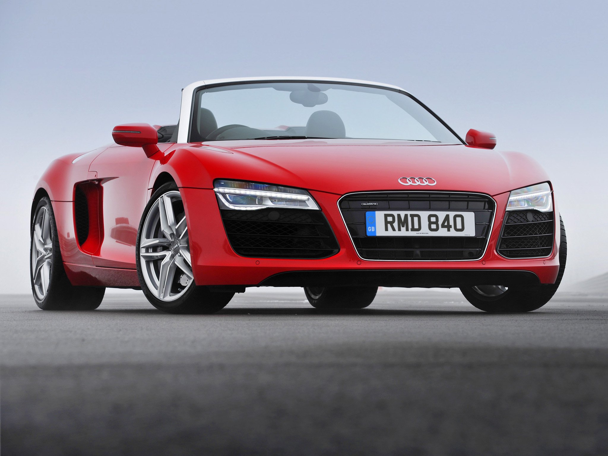 2013, Audi, R 8, Spyder, Uk spec Wallpaper