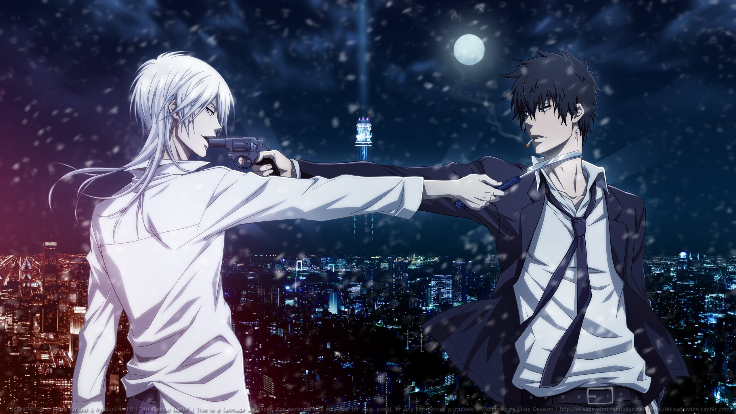 psycho pass, Series, Shougo, Makishima, Character, Weapon, Boys Wallpaper