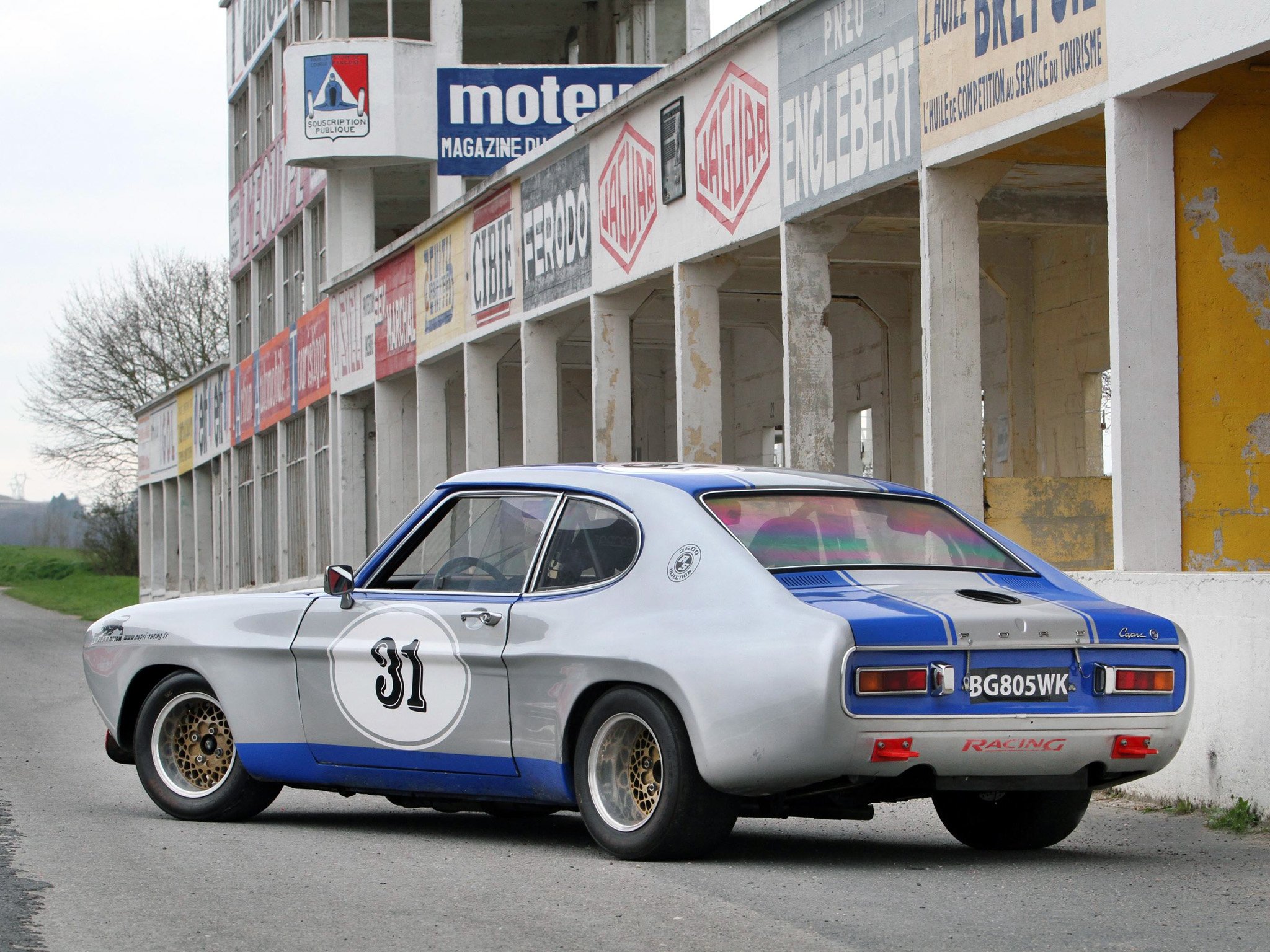 1972, Ford, Capri, Rs2600, Group 2, Race, Racing, Classic Wallpaper
