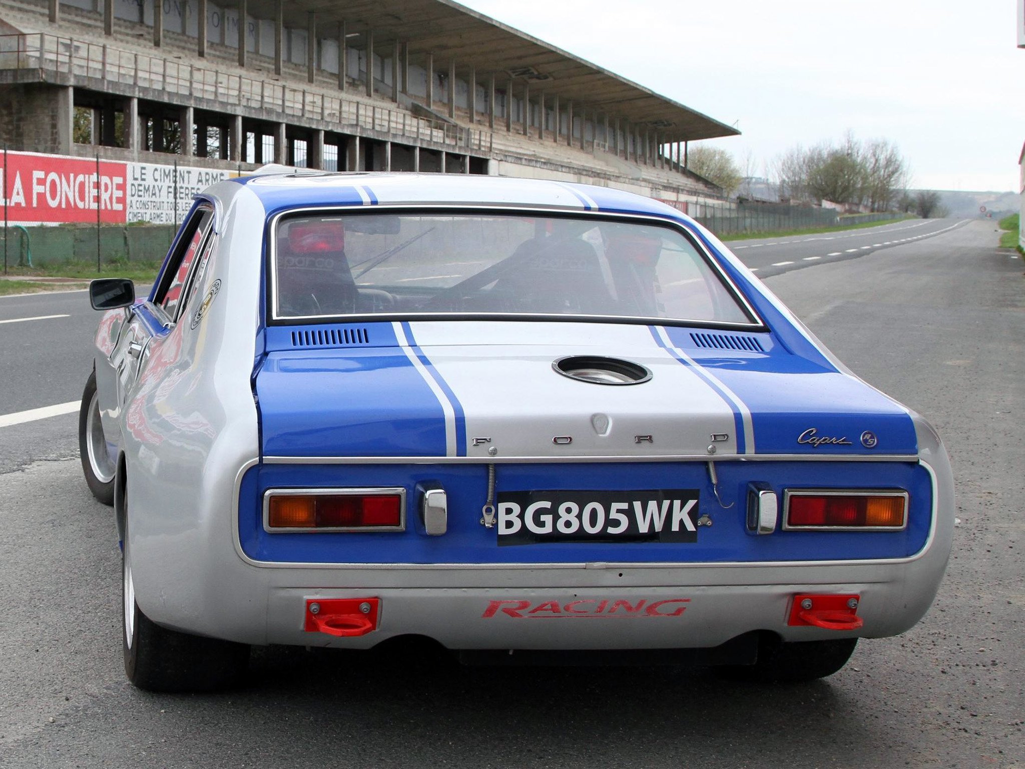 1972, Ford, Capri, Rs2600, Group 2, Race, Racing, Classic Wallpaper