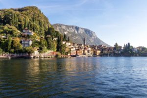 italy, Houses, Sea, Griante, Lombardy, Cities