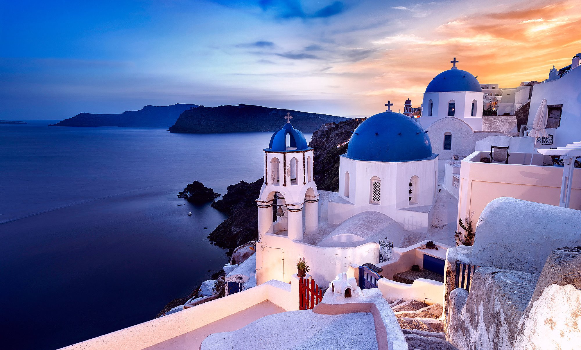 oia, Santorini, Greece, Oia, Santorini, Greece, Aegean, Sea, Church, Coast, Rocks, Sea Wallpaper