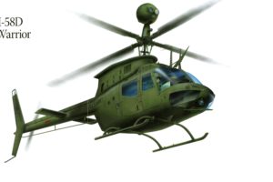 bell, Oh 58d, Kiowa, Warrior, Military, Helicopter, Aircraft