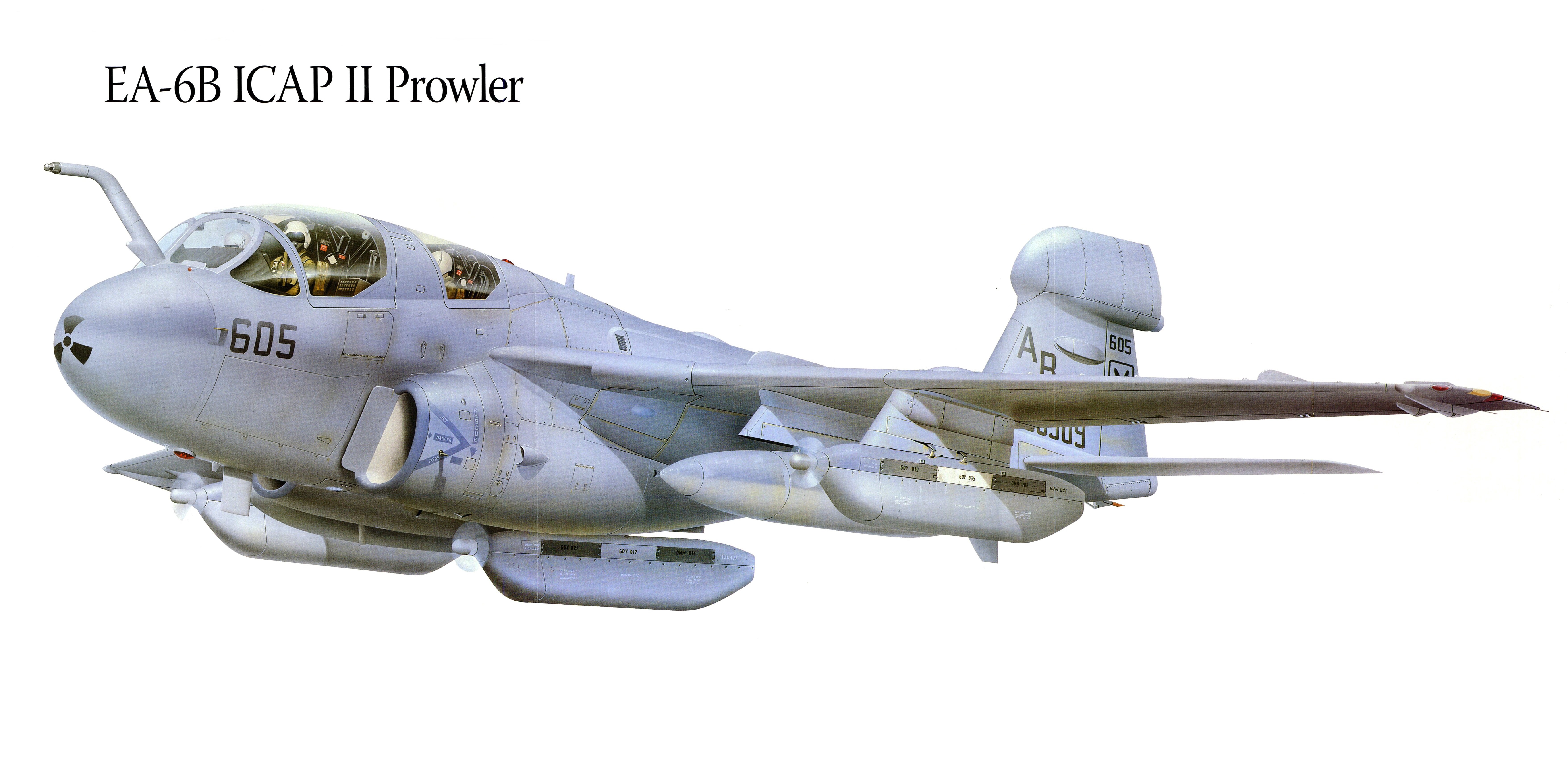 ea 6b, Icap, Ii, Prowler, Military, War, Art, Painting, Airplane, Aircraft, Weapon, Fighter Wallpaper