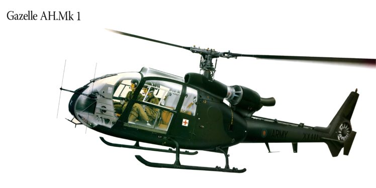 gazelle, Ahmk1, Military, Helicopter, Aircraft HD Wallpaper Desktop Background