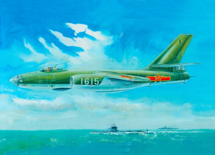 il 28, Beagle, Military, War, Art, Painting, Airplane, Aircraft, Weapon, Fighter HD Wallpaper Desktop Background