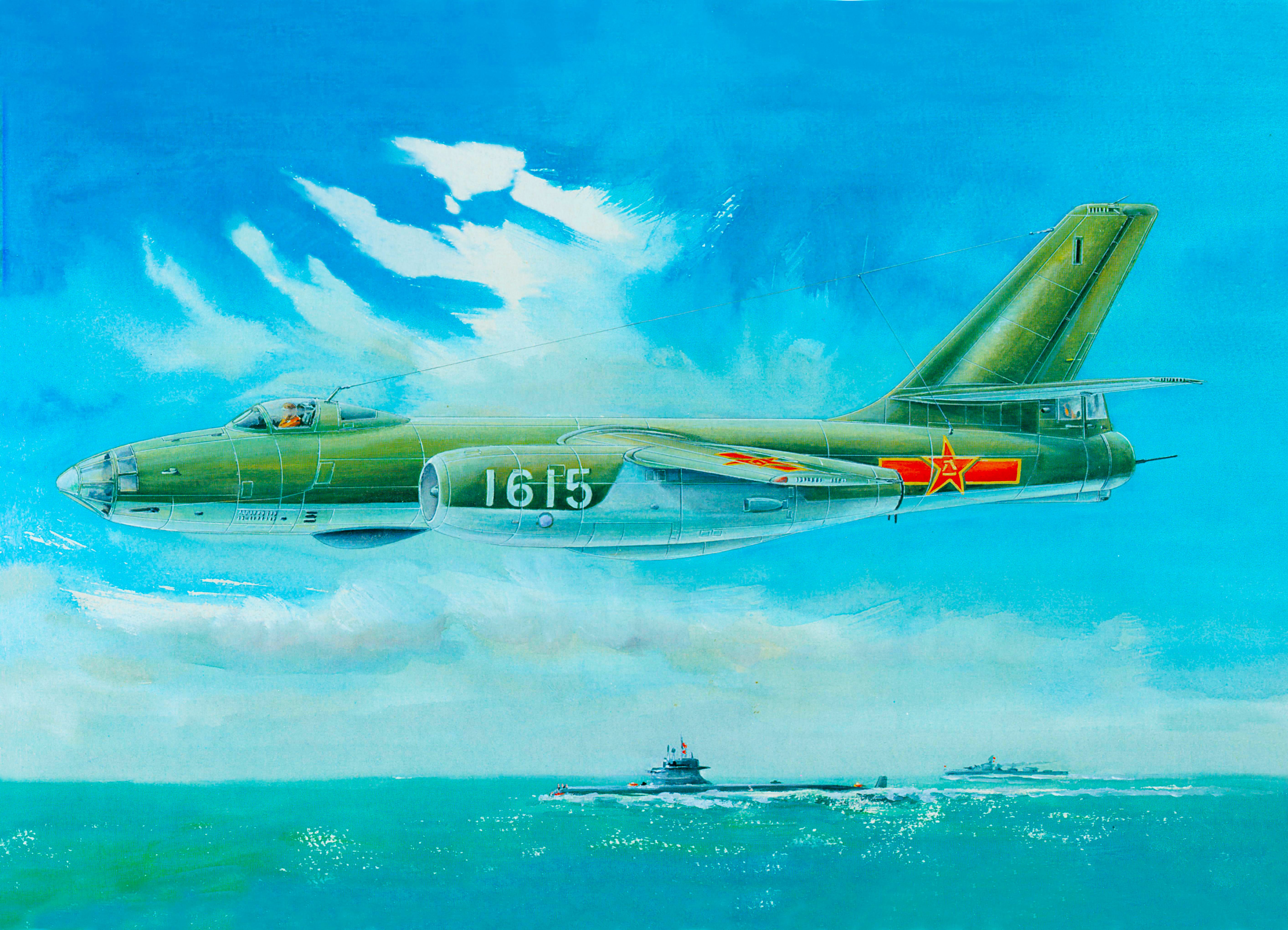 il 28, Beagle, Military, War, Art, Painting, Airplane, Aircraft, Weapon, Fighter Wallpaper