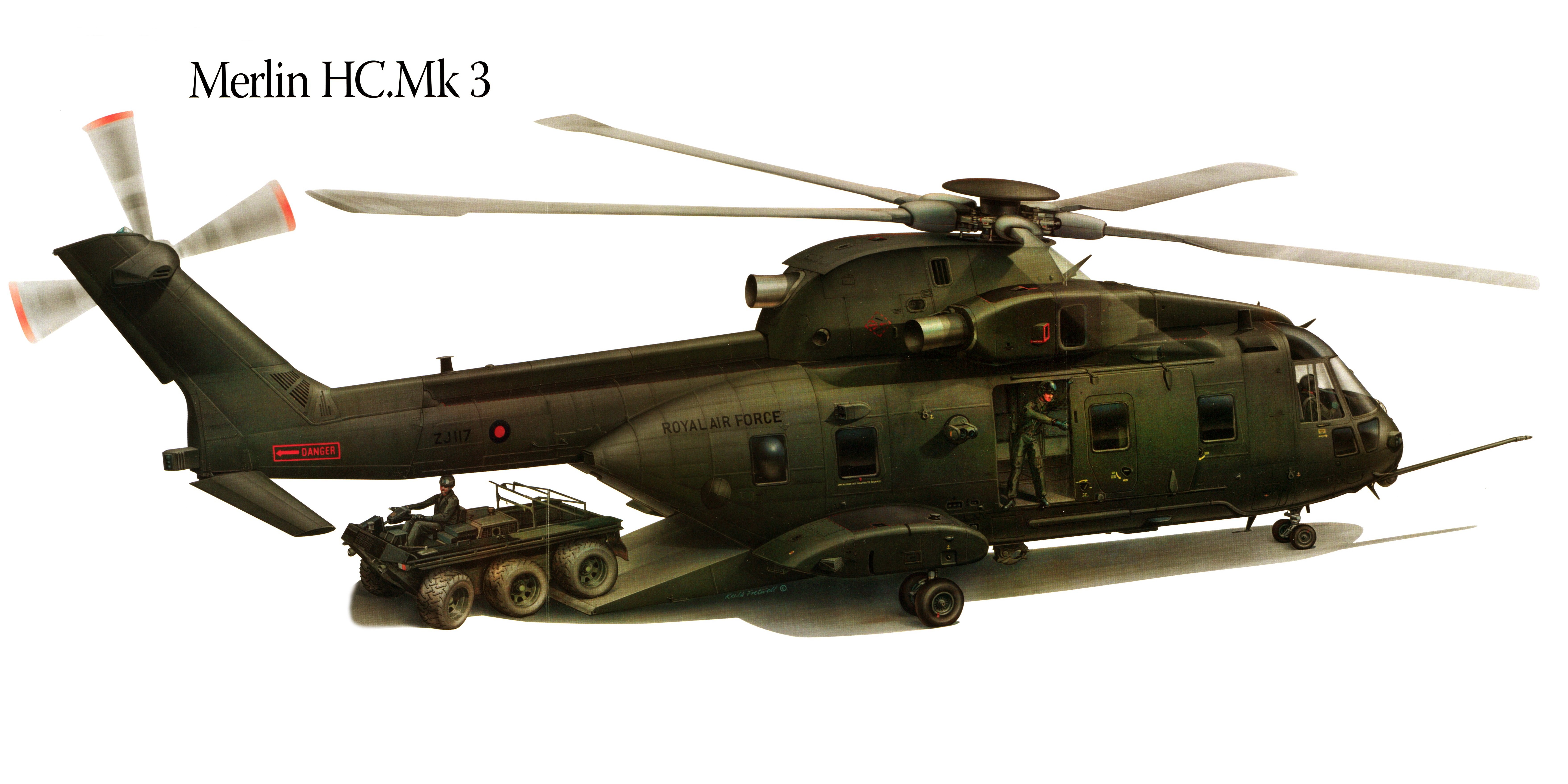 merlin, Hcmk3, Military, Helicopter, Aircraft Wallpaper