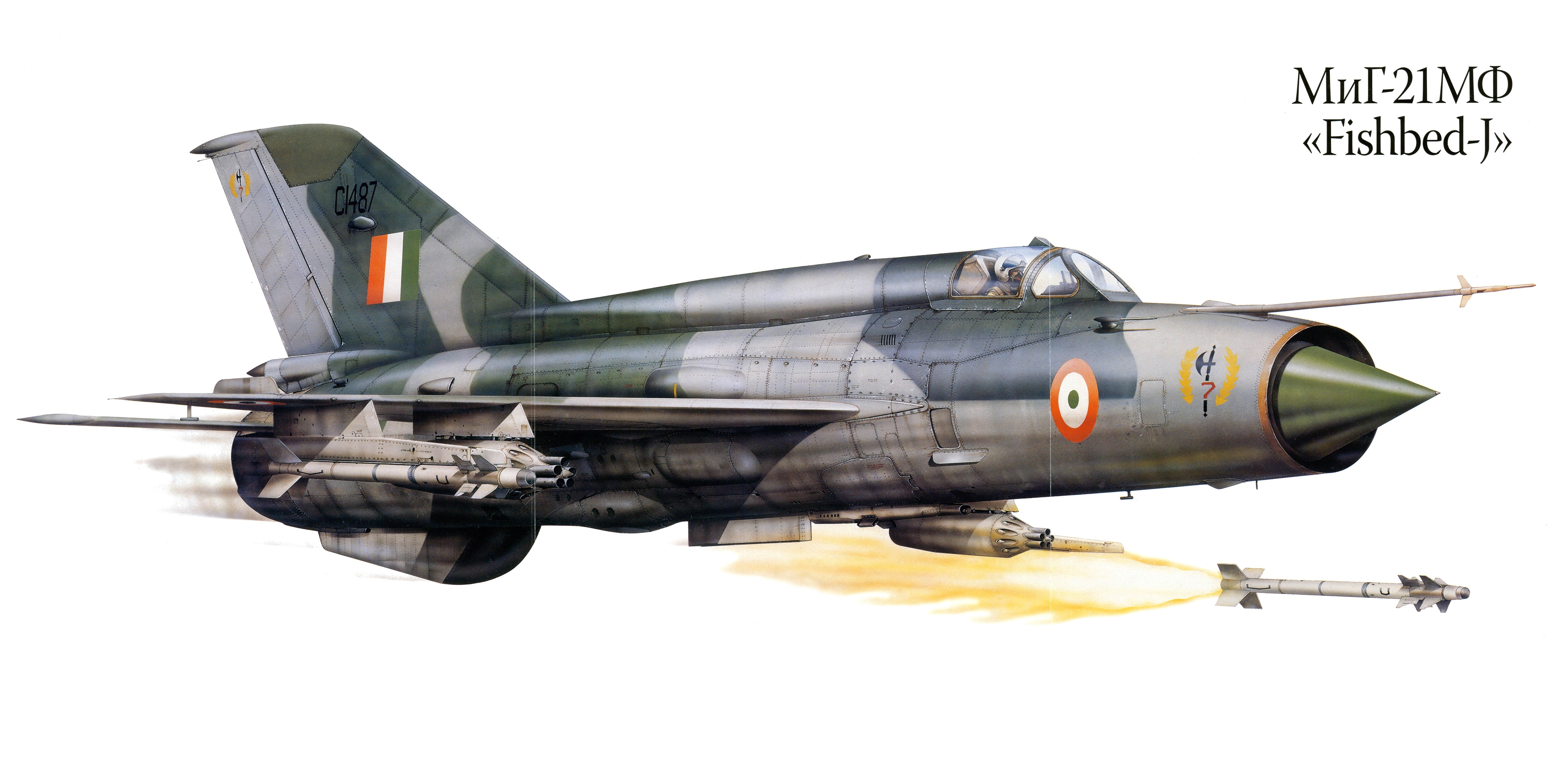 mig 21mf, Military, War, Art, Painting, Airplane, Aircraft, Weapon, Fighter Wallpaper