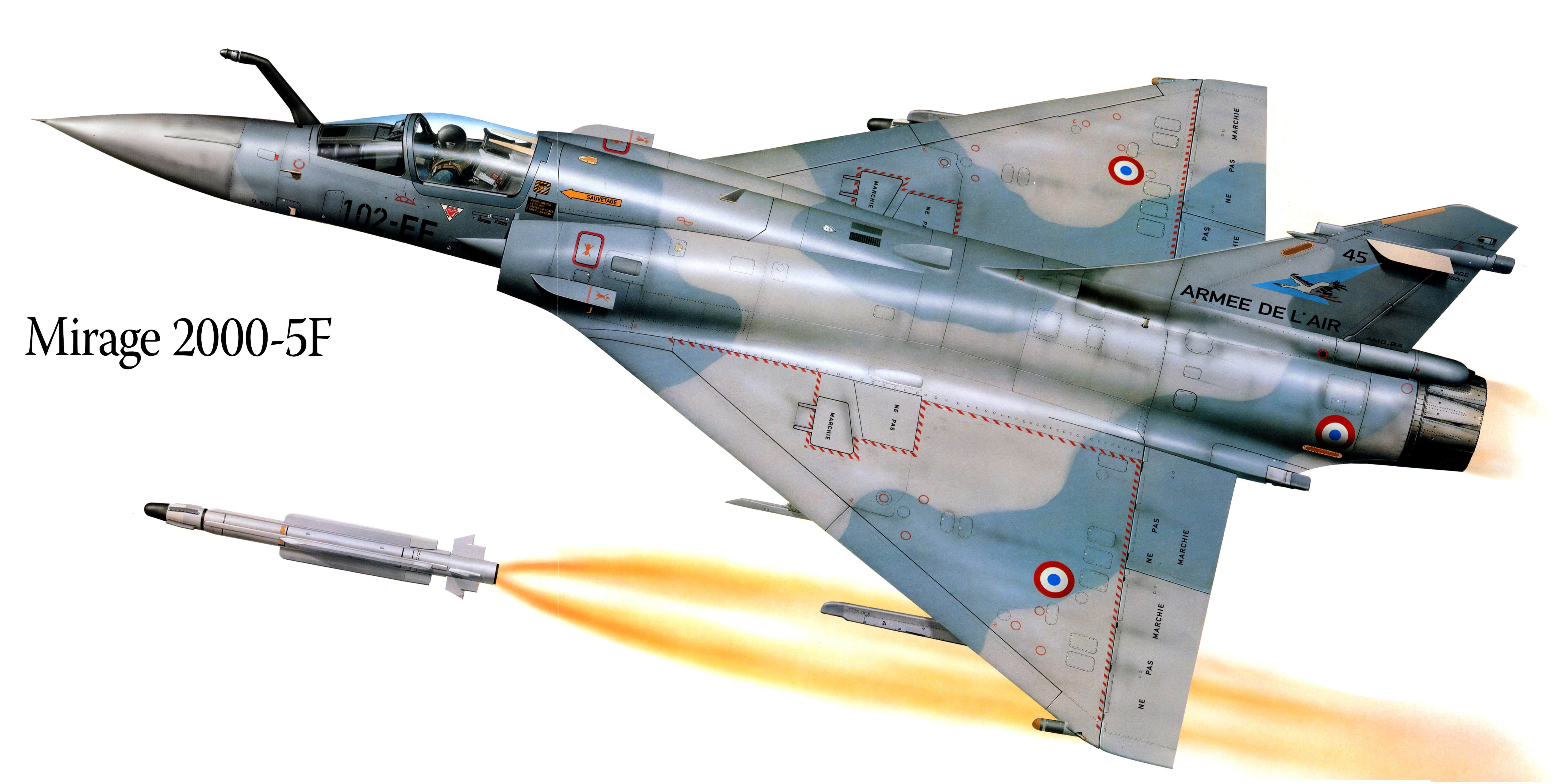 mirage, 2000 5f, Military, War, Art, Painting, Airplane, Aircraft, Weapon, Fighter Wallpaper