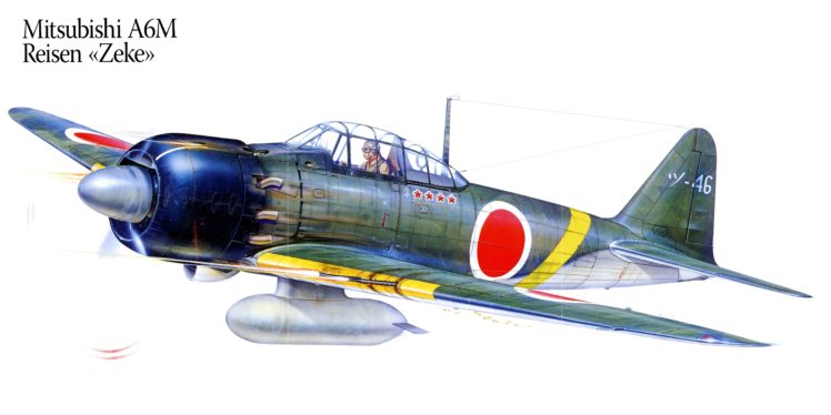 mitsubishi, A6m, Reisen, Zeke, Military, War, Art, Painting, Airplane, Aircraft, Weapon, Fighter HD Wallpaper Desktop Background
