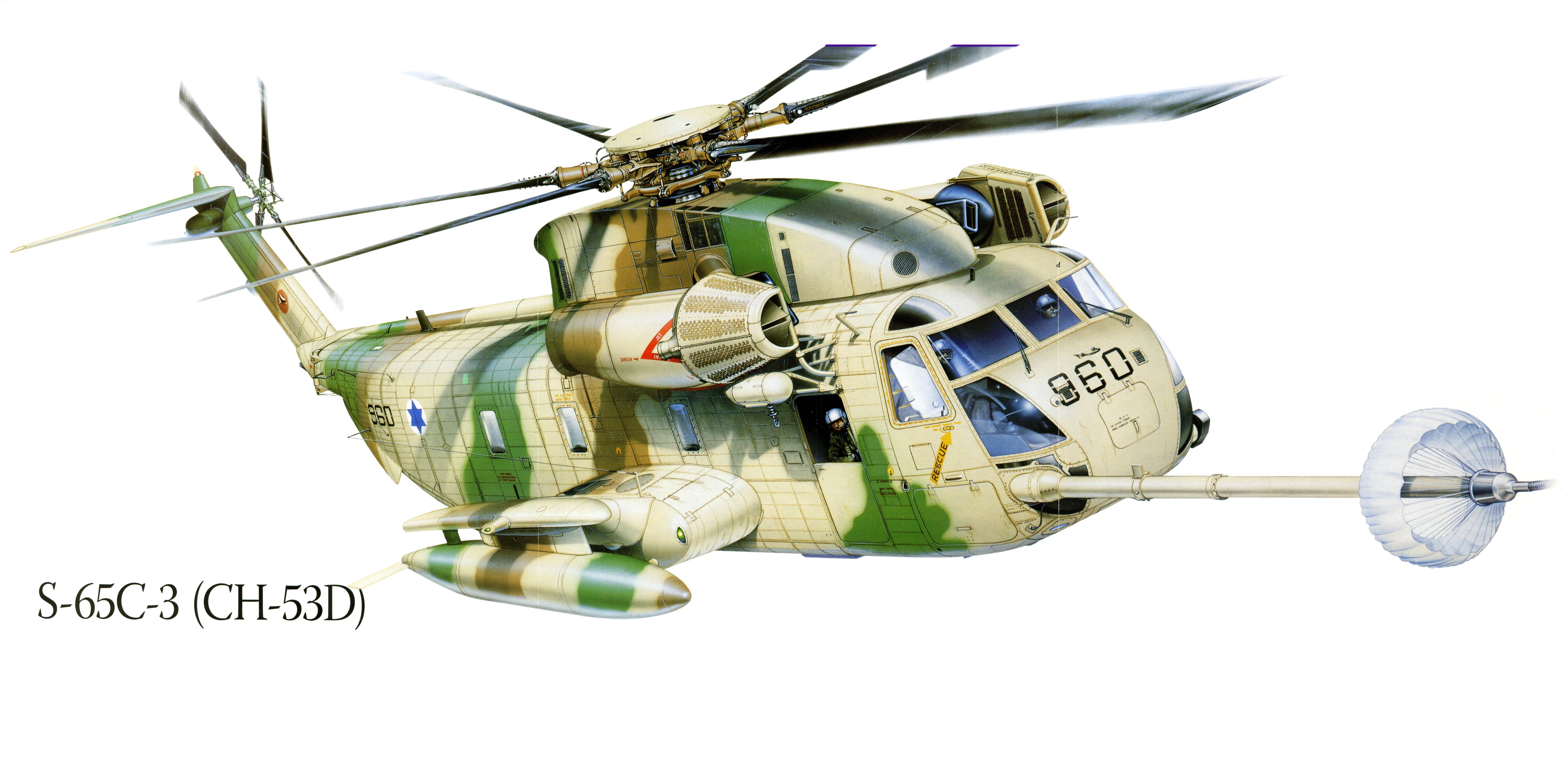 s 65c 3, Ch 53d, Military, Helicopter, Aircraft Wallpaper