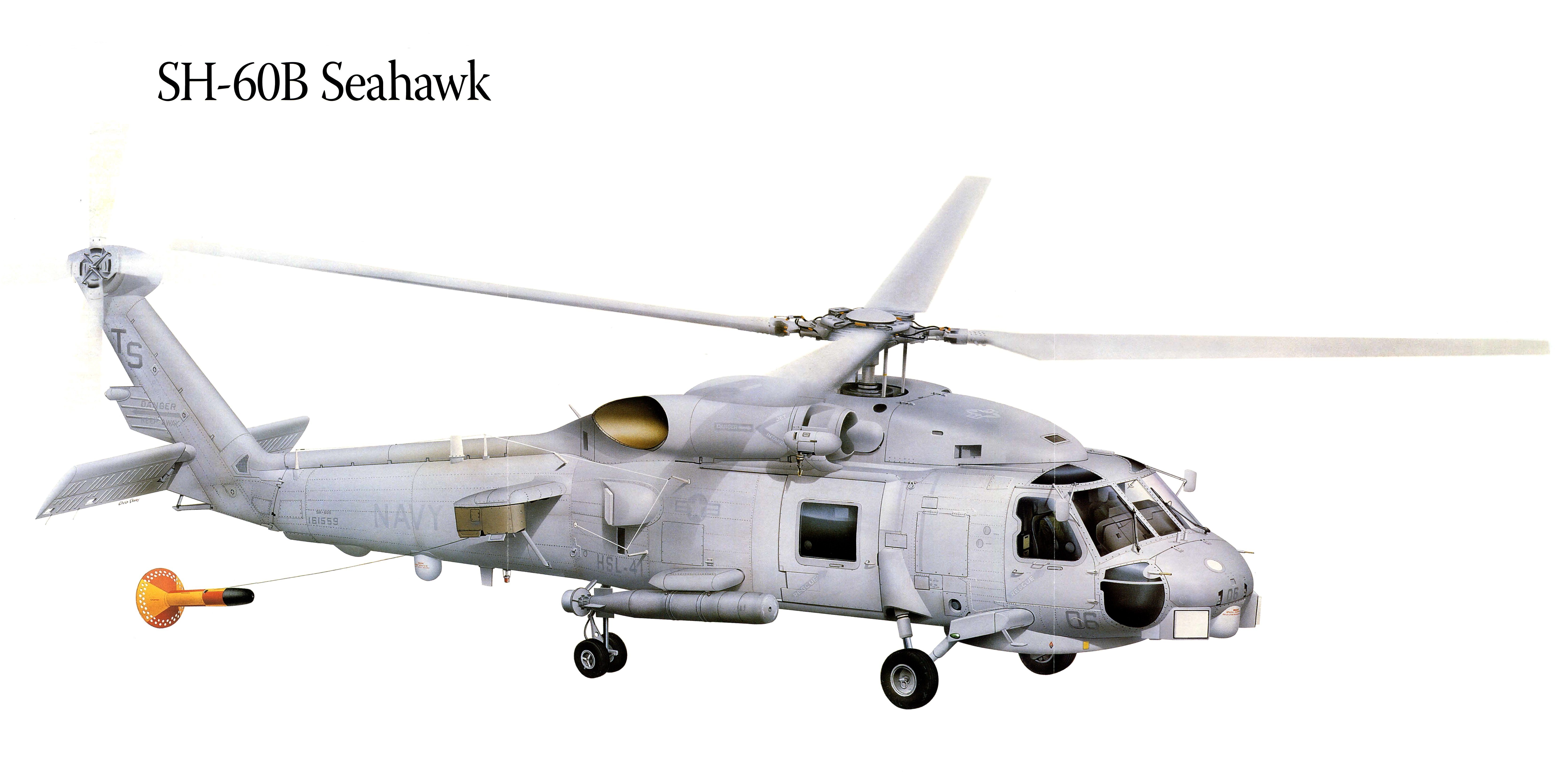 sh 60b, Seahawk, Military, Helicopter, Aircraft Wallpaper