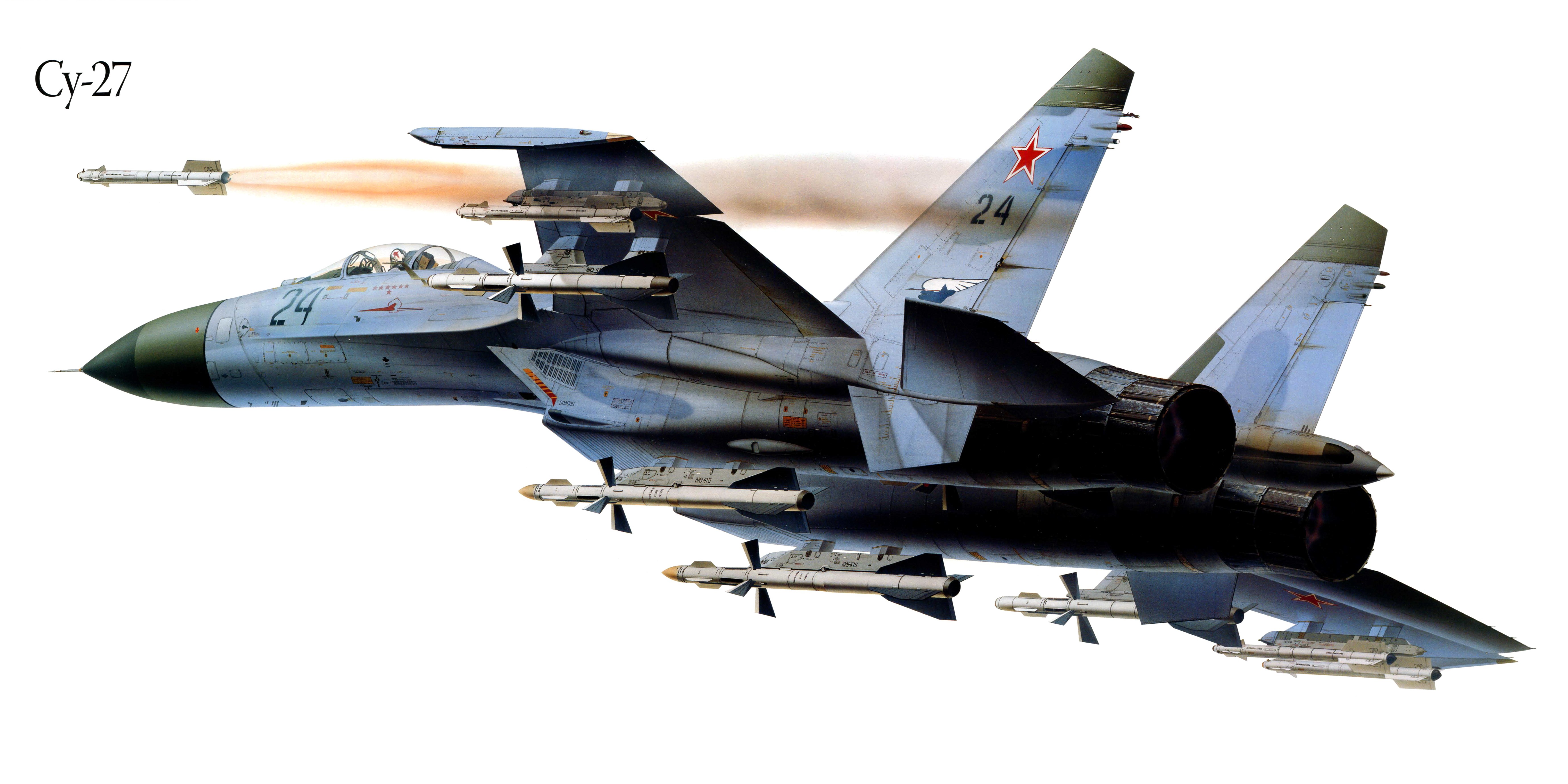 su 27, Military, War, Art, Painting, Airplane, Aircraft, Weapon, Fighter Wallpaper