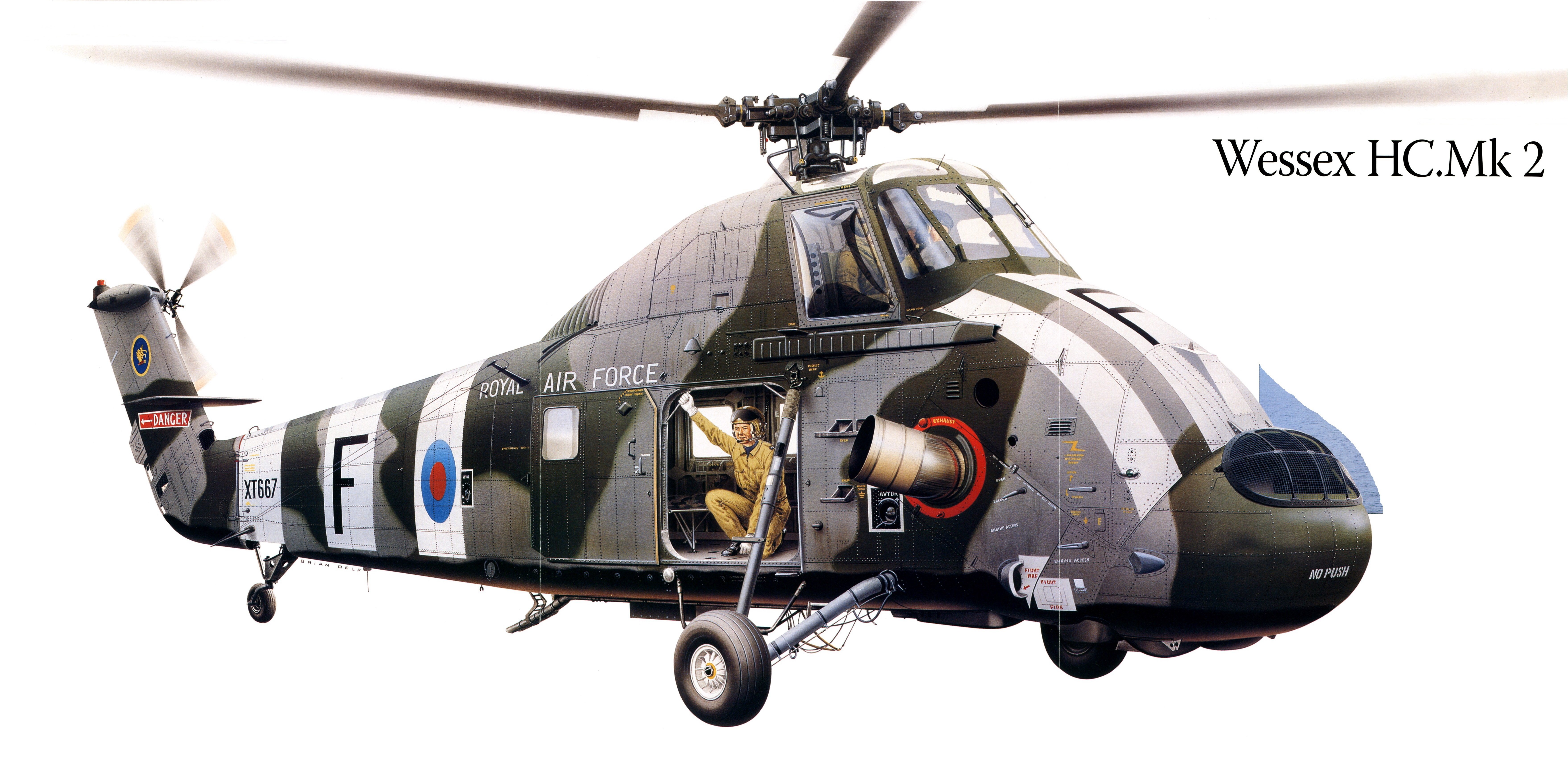wessex, Hcmk2, Military, Helicopter, Aircraft Wallpaper