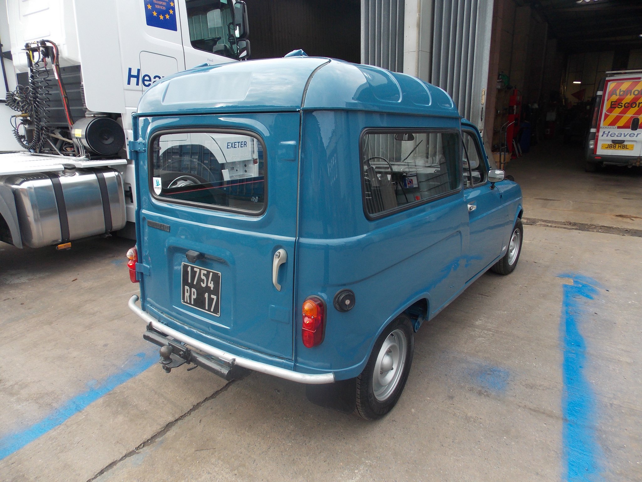 Renault 4 F4 4 L Fourgonnette Classic Delivery Cars French