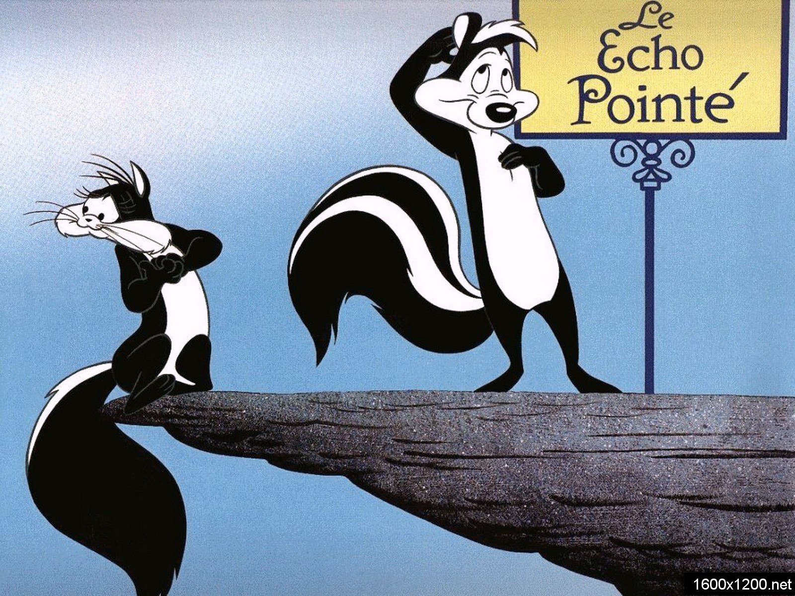 Download hd wallpapers of 589579-pepe, Le, Pew, Looney, Tunes, French, Fran...